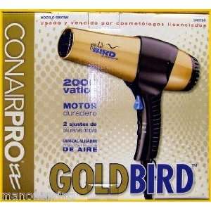  Babyliss Conair PRO Goldbird Dryer GB070W Beauty