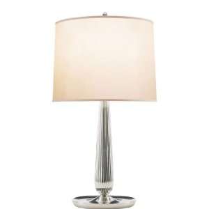   Company BBL3013SS S Barbara Barry 1 Light Table Lamps in Soft Silver