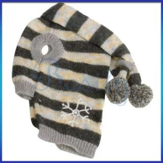   Pullover Jersey Pompom Scarf Coat Winter Costume Jumper Clothes  