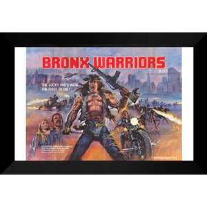  1990 The Bronx Warriors 27x40 FRAMED Movie Poster   B 