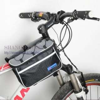   Bag Bicycle Cycling Front Frame Rack Tube Pouch Rain Cover  