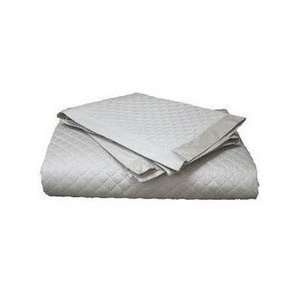 Charter Club Bedding, Damask Quilted White Queen 3 Piece Coverlet and 