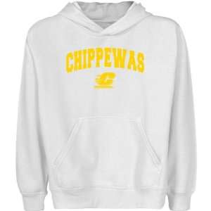  NCAA Central Michigan Chippewas Youth White Logo Arch 