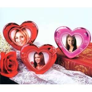  Funworld Hearts Photo Frame Chrome, Assorted Colors (12 