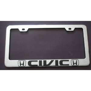 Honda Civic License Frame Plate Automotive