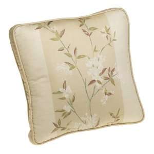  Croscill Silk Blossoms Gusseted Pillow