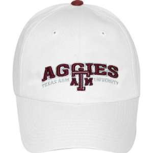  Texas A&M Aggies Adjustable White Dinger Hat Sports 