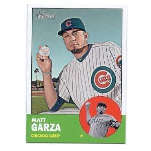  2012 Topps Heritage #175 Matt Garza Chicago Cubs Sports 