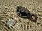   Iron Pulley Farm Antique Old Tools Implement Tractor Shabby 6457