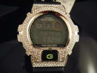 Shock Iced out Diamond look Shell bezel Watch DW6900 series 