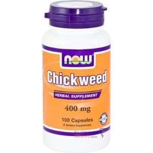  Now Chickweed 400mg, 100 Capsule