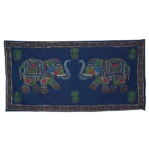   Cotton Wall Hanging Tapestry & Table Runner Aspect of Indian Culture