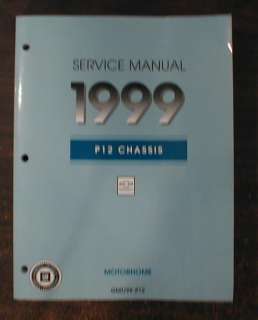 1999 Motorhome GM P12 Chassis Service Shop Manual 99  