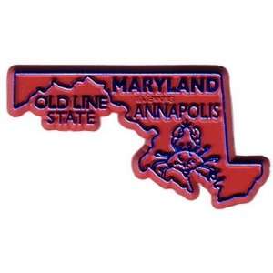 Maryland Magnet 2D 50 State Red Case Pack 144  Sports 