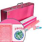 american western mahjong mah jongg pink game set expedited shipping