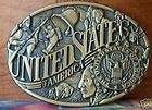 UNITED STATES BUCKLE AWARD DESIGNS MEDALS 1ST EDITION