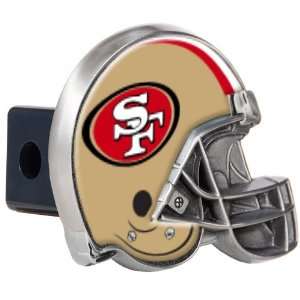   49ers NFL Metal Helmet Trailer Hitch Cover