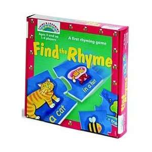 Game, Find the Rhyme, A First Rhyming Game  Industrial 