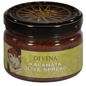 Divina, Olive Spread, Kalamata, 6/8.5 Oz Grocery & Gourmet Food