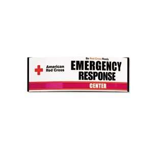  First Aid OnlyTM Emergency Response Center Sign, Powder 