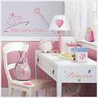Once Upon A Time There Was A Beautiful Princess Wall Decals Tiara Wand 