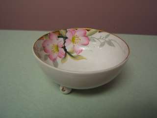 Noritake Azalea Vintage Japan china small 3 footed bowl  