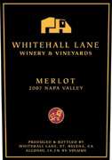 Whitehall Lane Merlot 2007 