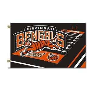   Cincinnati Bengals Banner   with x5 Inscription