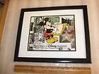 Mickey Mouse Disney MGM Studio hand Painted Cel NEW FRAME Walt 