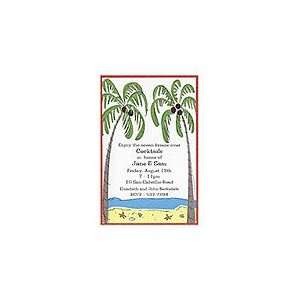  Tall Palms Beach and Pool Party Invitations Health 