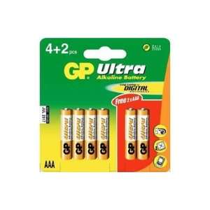  GP Ultra 4+2 x AAA Batteries Toys & Games