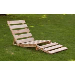  Folding Wooden Chaise Lounge Chair wood NEW Patio, Lawn & Garden