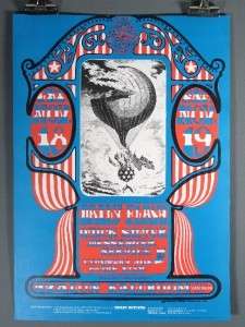 The Daily Flash, Country Joe & The Fish, Vintage Poster  