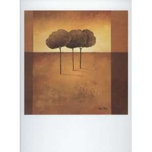 Trees II by Hans Paus 10x12 