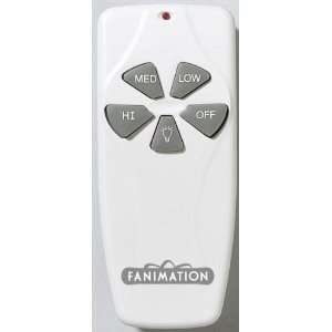  Fanimation C4 220 White Fan Remote White