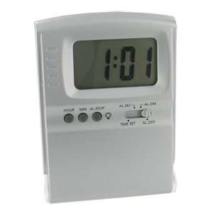    LCD Travel Alarm Clock with Alternating Color Display Electronics