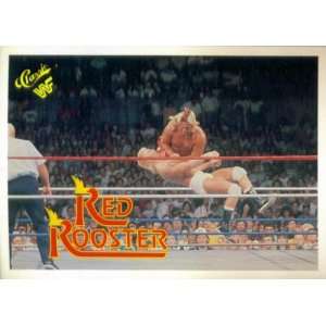   1990 Classic WWF Wrestling Card #122  Red Rooster