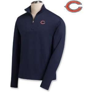 Cutter & Buck Chicago Bears 1/4 Zip Sweatshirt Medium 