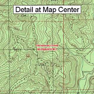     Christmas Creek, Washington (Folded/Waterproof)