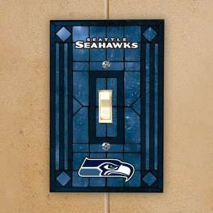  Seattle Seahawks Art Glass Switch Cover