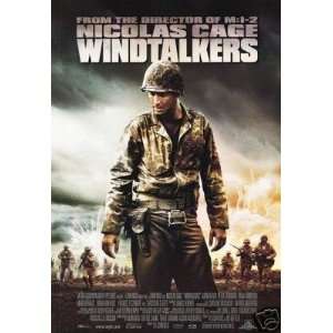  Windtalkers Original 27x40 Double Sided Movie Poster   Not 