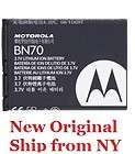 NEW BATTERY FOR MOTOROLA BN70 NT710 N300 i856 QA1 KARMA