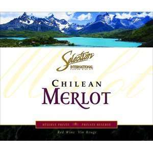  Wine Labels   Chilean Merlot 