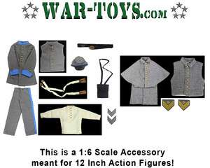 ITPT   Civil War Blue Uniform Set & 12 Button Coat Set  