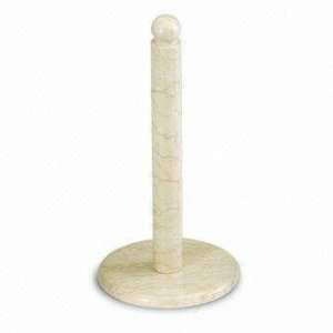   Byzantine Champagne Marble Upright Paper Towel Holder