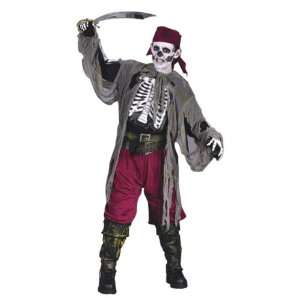  Buccaneer Bones Pirate Costume Boy   Child Small 4 6 Toys 