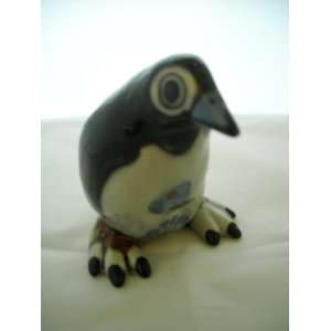 Mexican Penquin Pottery Statue New 
