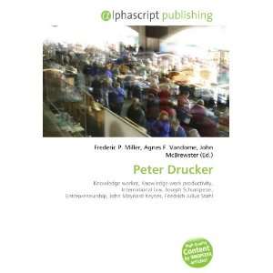  Peter Drucker (9786134019187) Books