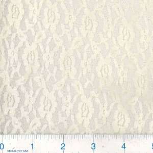  56 Wide Stretch Lace Ivory Fabric By The Yard Arts 