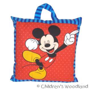 MICKEY MOUSE TRAVEL PILLOW PERSONALIZED KID BABY  